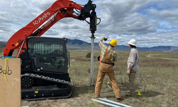 New Montana Mesonet Station installed on the CSKT Bison Range