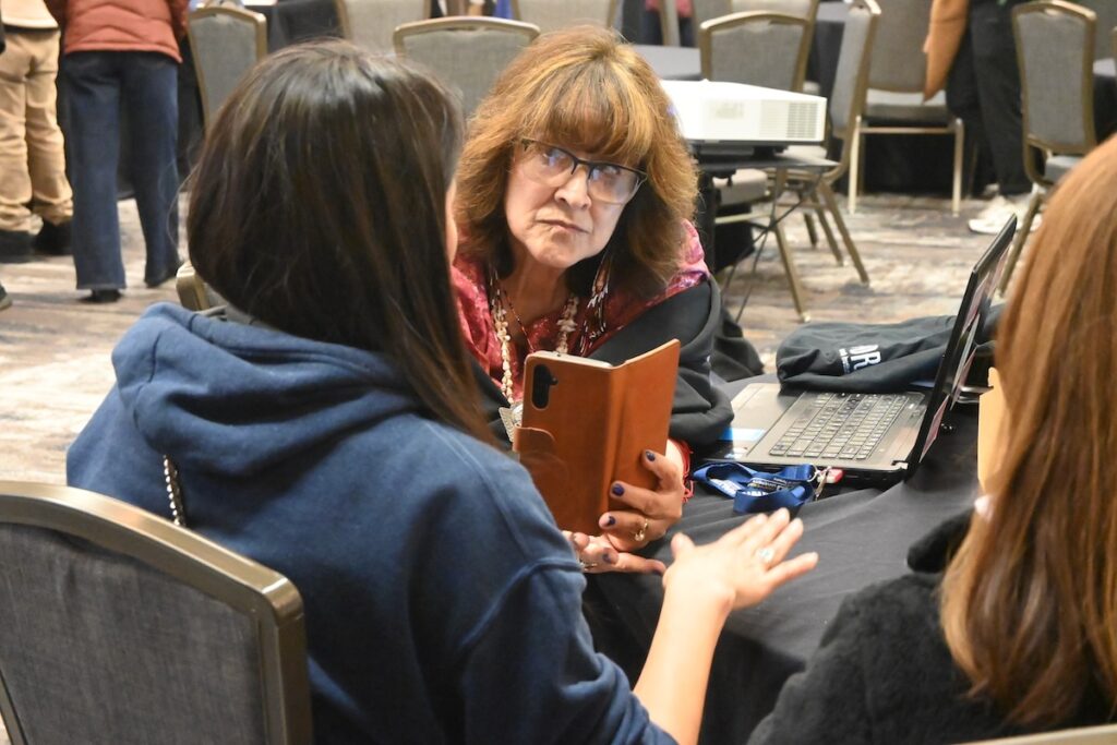 mary cathleen wilson interviews NTICC participants about their climate experiences